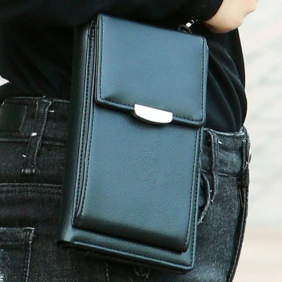 Women Small Cell Phone Case Cross-body Shoulder Bag Pouch Handbag Purse Wallet - Picture 1 of 5